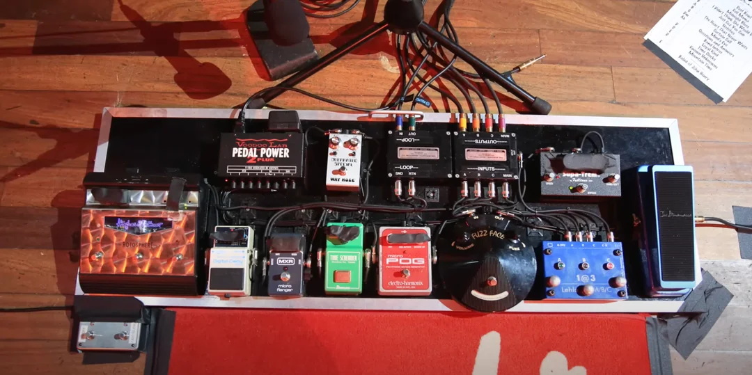 Joe Bonamassa pedaljai