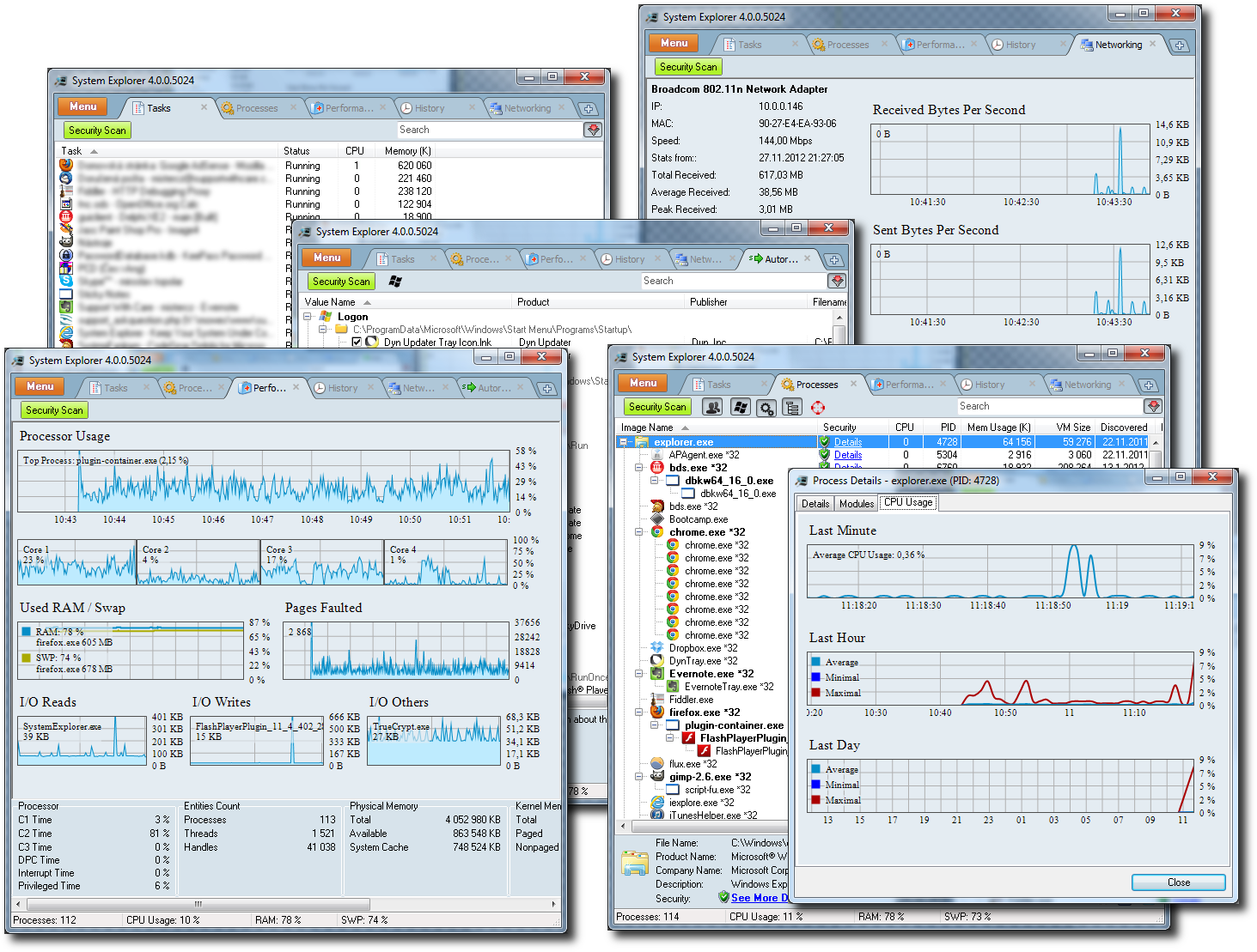 System Explorer