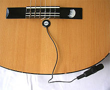 Piezo elektromos pickup