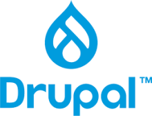 Drupal logo Drupal logo